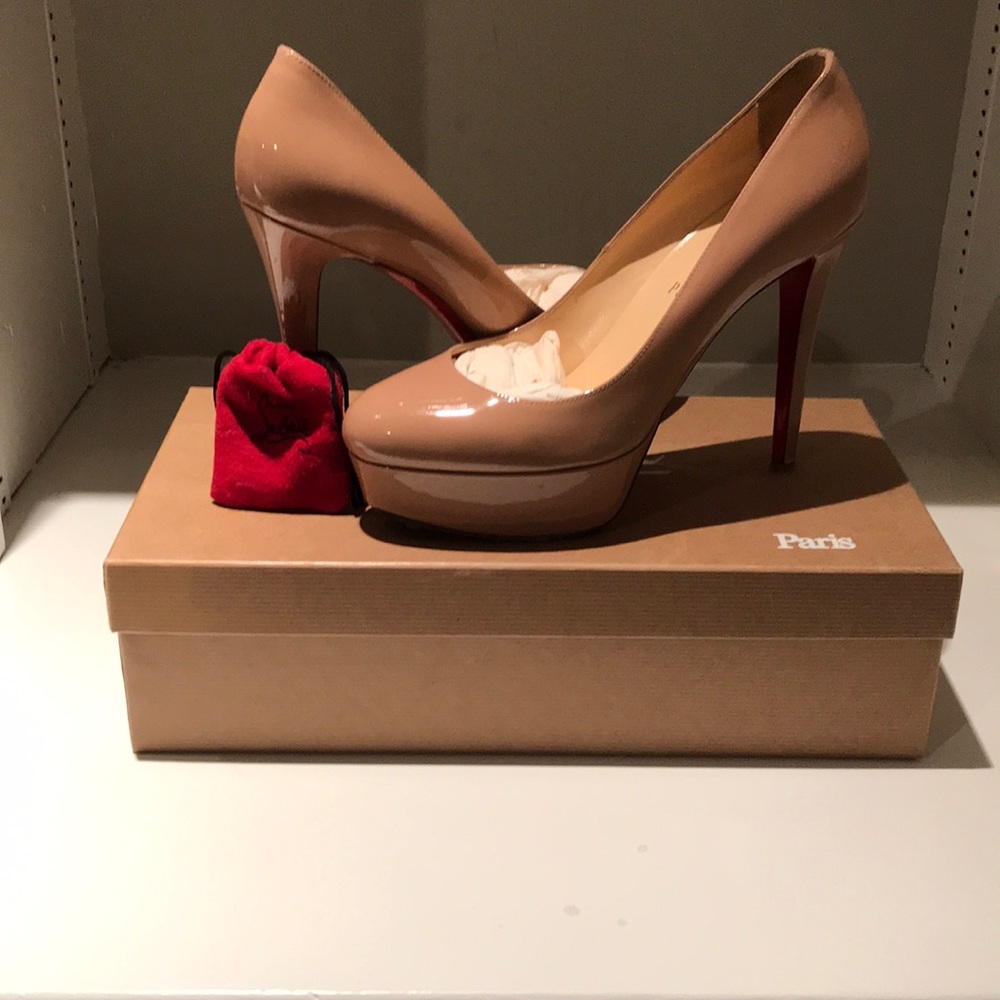 Christian Louboutin Bianca 140mm in Nude